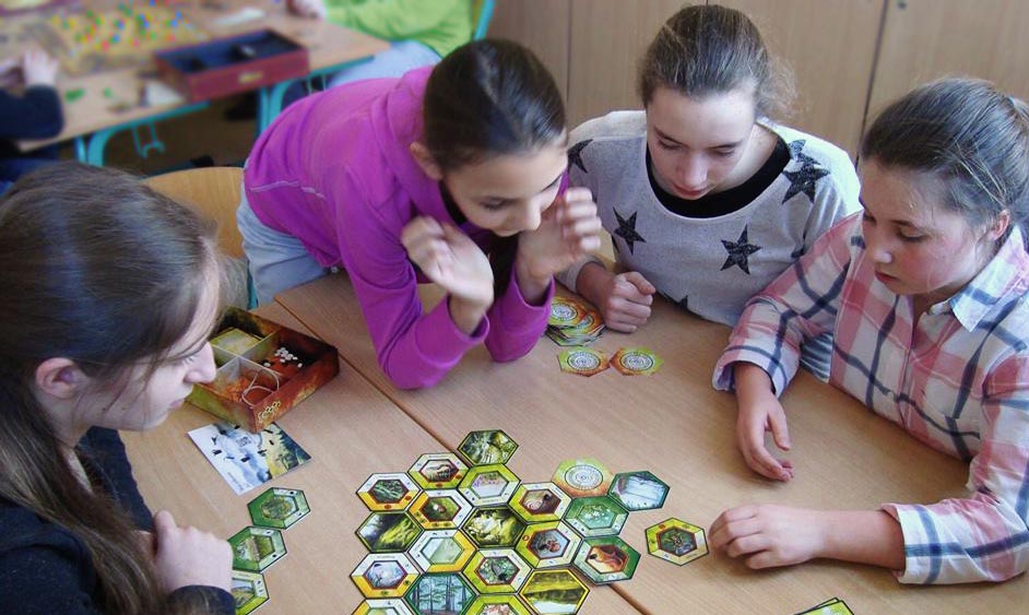 Lernspiel Ecogon im Unterricht